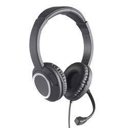 Sandberg 126-47 Chat Headset with Boom Mic, USB-C, 40mm Drivers,  In-Line Controls, 5 Year Warranty