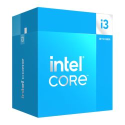 Intel Core i3-14100 CPU, 1700, Up to 4.7GHz, Quad Core, 60W 110W Turbo, 10nm, 12MB Cache, Raptor Lake Refresh