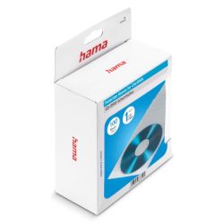 Hama CDDVDBlu-Ray Protective Sleeves x100, Transparent