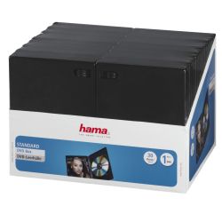 Hama DVDBlu-Ray Jewel Cases x30, Black