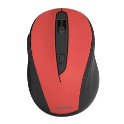 Hama MW-400 V2 Compact Wireless Optical Mouse, 6 Buttons, 800-1600 DPI, RedBlack