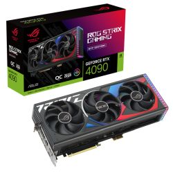 Asus ROG STRIX RTX4090 BTF OC, 24GB DDR6X, 2 HDMI, 3 DP, 2640MHz Clock, Overclocked, RGB Lighting *Requires an Advanced BTF Compatible Motherboard*