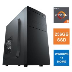 Spire_MATX_Tower_PC_Vida_Business_Case_Ryzen_5_5600G_8GB_3200MHz_256GB_SSD_Bequiet_550W_No_Optical_KB_&_Mouse_Windows_11_Home