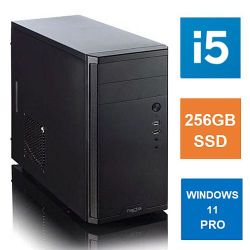 Spire_MATX_Tower_PC_Fractal_Core_1100_Case_i5-12400_8GB_3200MHz_256GB_SSD_Bequiet_550W_No_Optical_KB_&_Mouse_Windows_11_Pro