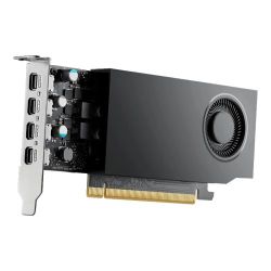 PNY RTXA400 Professional Graphics Card, 4GB DDR6, 4 miniDP 1.4, 768 CUDA Cores, Low Profile Bracket Included, OEM Brown Box