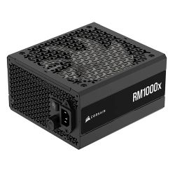 Corsair 1000W Enthusiast RMx Series RM1000X V3 PSU, FDB Fan, Fully Modular, 80+ Gold, ATX 3.1, PCIe 5.1