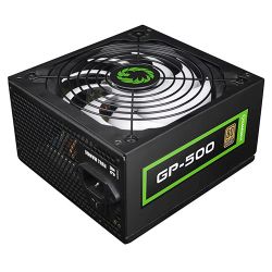 GameMax_500W_GP500_PSU_Fully_Wired_14cm_Fan_80+_Bronze_Black_Mesh_Cables_Power_Lead_Not_Included