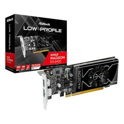 Asrock RX6400 Low Profile 4GB, 4GB DDR6, HDMI, DP, 2321MHz Clock,  0dB Cooling