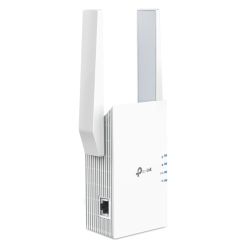 TP-LINK RE705X AX3000 Dual Band Mesh Wall-Plug Wi-Fi 6 Range Extender, External Antennas, EasyMesh Compatible, AP Mode, App Control