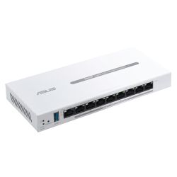 Asus ExpertWiFi EBG19P Gigabit PoE+ VPN Wired Router, Up to 3x WAN, USB, 8x PoE+ Ports, VLAN, Centralised Management