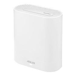 Asus ExpertWiFi EBM68 AX7800 Tri-Band Wi-Fi 6 Business Mesh System, Single Unit, Guest Networks, Commercial Grade Security, White