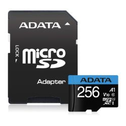 ADATA_256GB_Premier_Micro_SDXC_Card_with_SD_Adapter_UHS-I_Class_10_with_A1_App_Performance