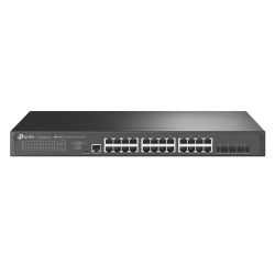 TP-LINK TL-SG3428X-M2 JetStream 24-Port 2.5GBASE-T L2+ Managed Switch with 4 10GE SFP+ Slots, PoE++, Rackmountable