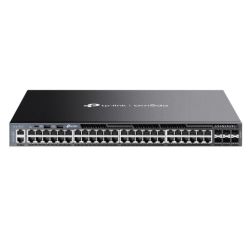 TP-LINK SG6654X Omada 48-Port Gigabit Stackable L3 Managed Switch with 6x 10G SFP+ Slots, USB