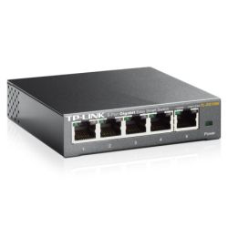 TP-LINK TL-SG105E 5-Port Gigabit Easy Smart Switch, Steel Case