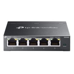 TP-LINK ES205G Omada 5-Port Gigabit Easy Managed Switch, 5x GB Ports, Metal Casing