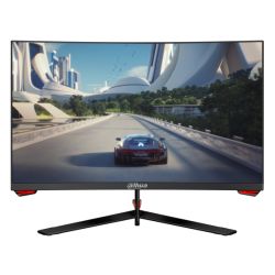 Dahua 27 Curved FHD Gaming Monitor DHI-LM27-E230C, 1920 x 1080, 1ms, 2 HDMI, DP, 180Hz, DCR Intelligent Processing, VESA