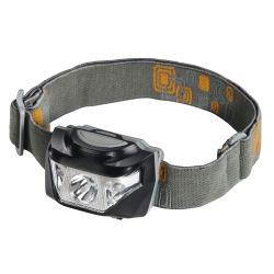 Hama 160 LED 160 Lumen Head Torch, 85m Range, WhiteRed LEDs, Shockproof, Elastic Headband