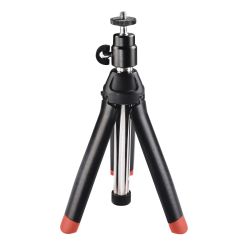 Hama Multi 4-in-1 CameraPhoneGoProSelfie Table Tripod, Lightweight, 3-Way Ball Head, Telescopic Rod, 86cm Max Height