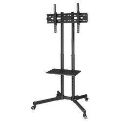 Hama Trolley Mobile TV Stand, Up to 75