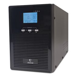 Armour 2000VA UPS, 1600W, LCD Display, 2x UK Plug, 2x RJ45, 3x IEC, USB, Brown Box