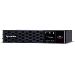 CyberPower Smart App 2200VA Line Interactive 2U Rackmountable Professional UPS, 2200W, LCD Display, 8x IEC, AVR Energy Saving, Hot-swappable Batteries