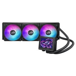 Asus ROG Ryujin III 360 ARGB Extreme 360mm Liquid CPU Cooler, 3x Enhanced Magnetic ROG ARGB Fans, Upgraded Customisable 3.5